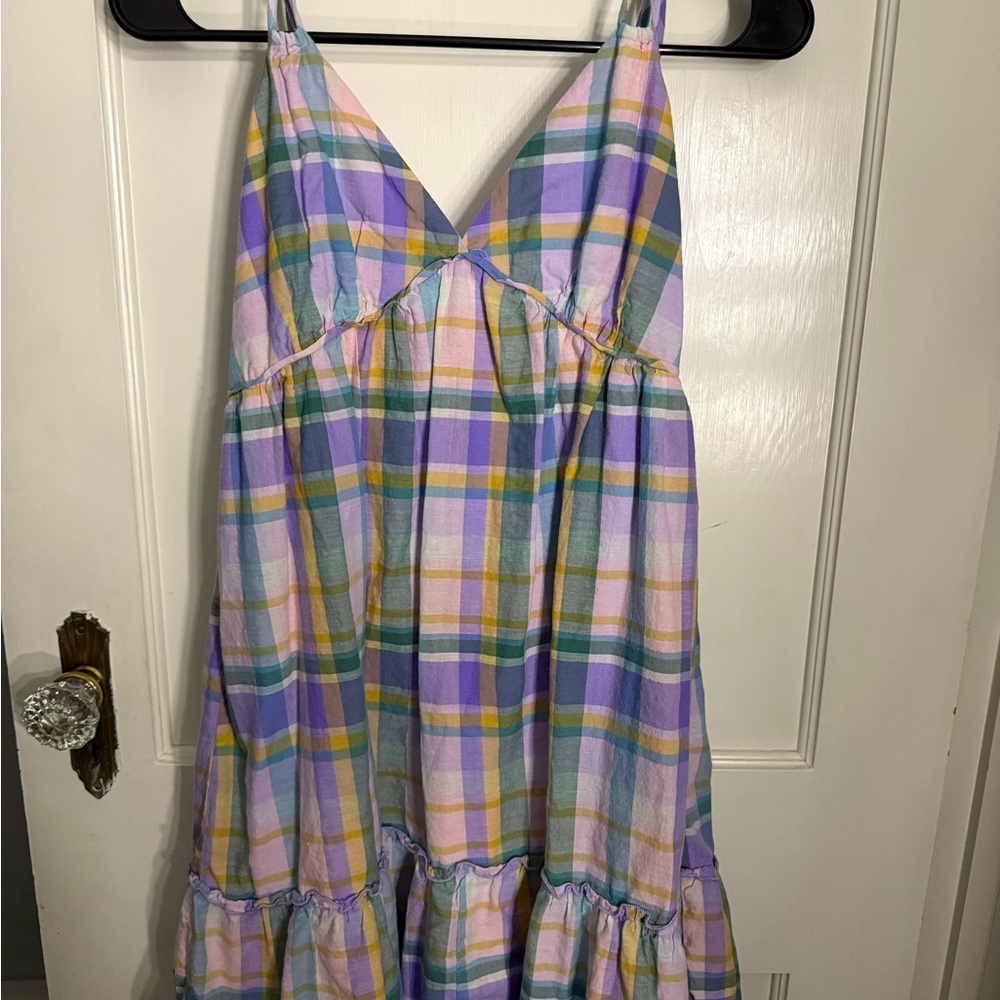 Wild Fable Pastel Plaid Kids Dress